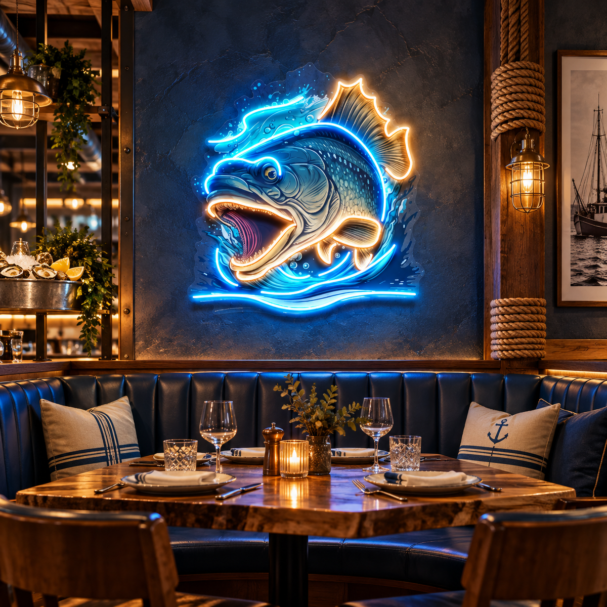 Aggressive Bass LED Neon Sign Light Pop Art