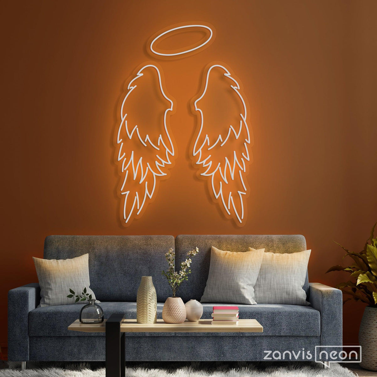 Angel Wings Neon Sign