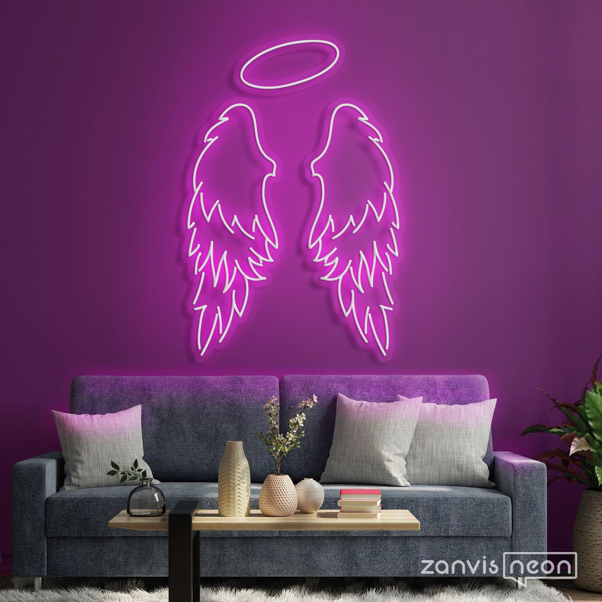 Angel Wings Neon Sign