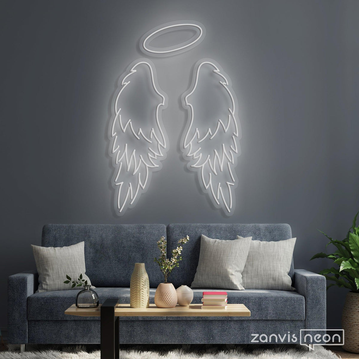 Angel Wings Neon Sign
