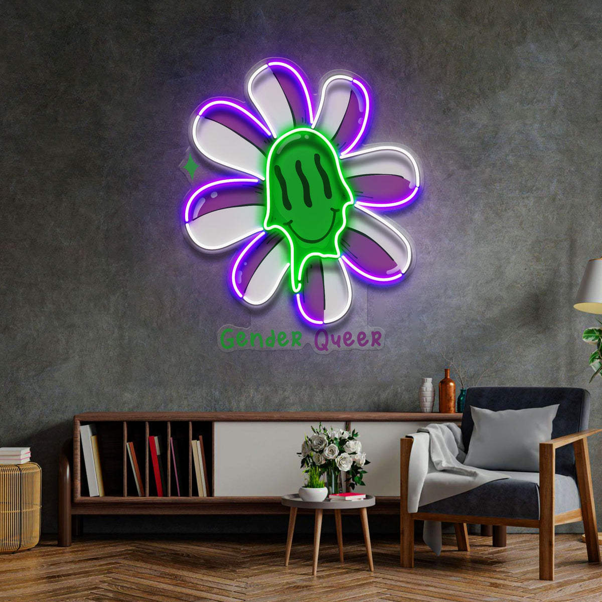 Be Resilient With Pride LED Neon Sign Light Pop Art