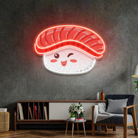 Beef Sushi Led Neon Acrylic Artwork