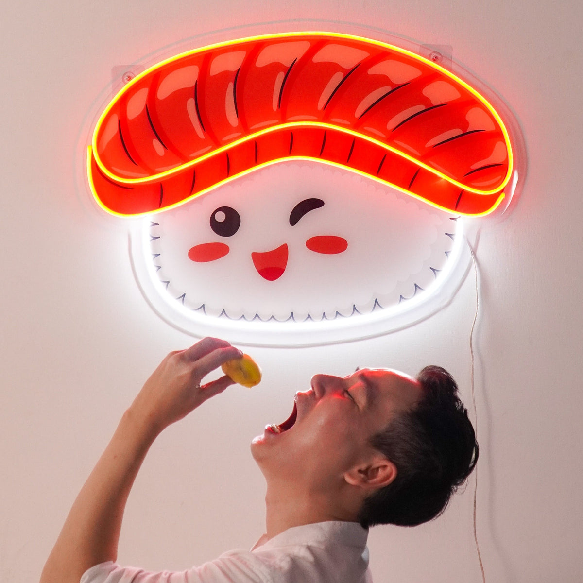 Beef Sushi Led Neon Acrylic Artwork