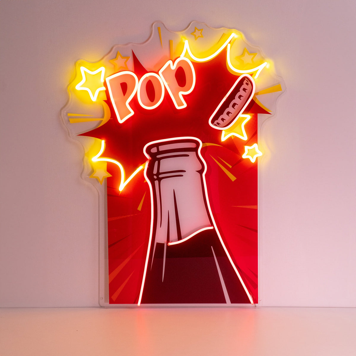 Cola Led Neon Acrylic Artwork