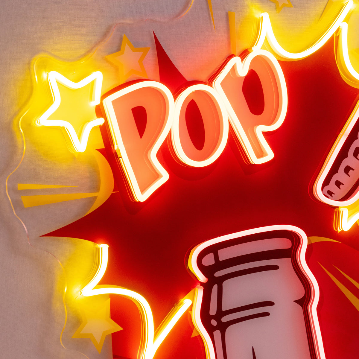 Cola Led Neon Acrylic Artwork