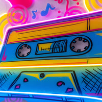 Cassette Color LED Neon Sign Light Pop Art