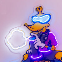 Cool Duck LED Neon Sign Light Pop Art