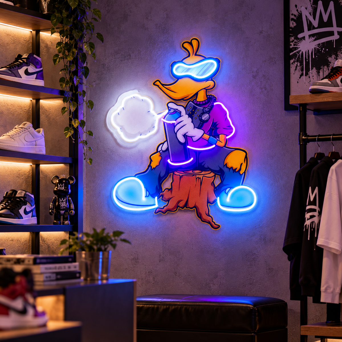Cool Duck LED Neon Sign Light – Hip-Hop Wall Art