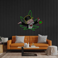 Bongopoly Led Neon Acrylic Artwork