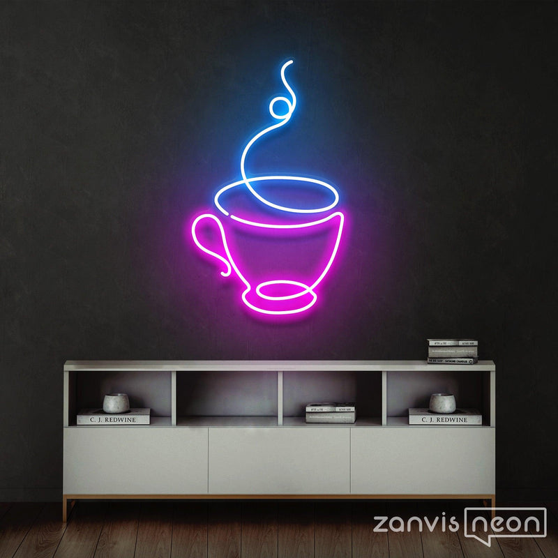 Coffee Cup Neon Sign