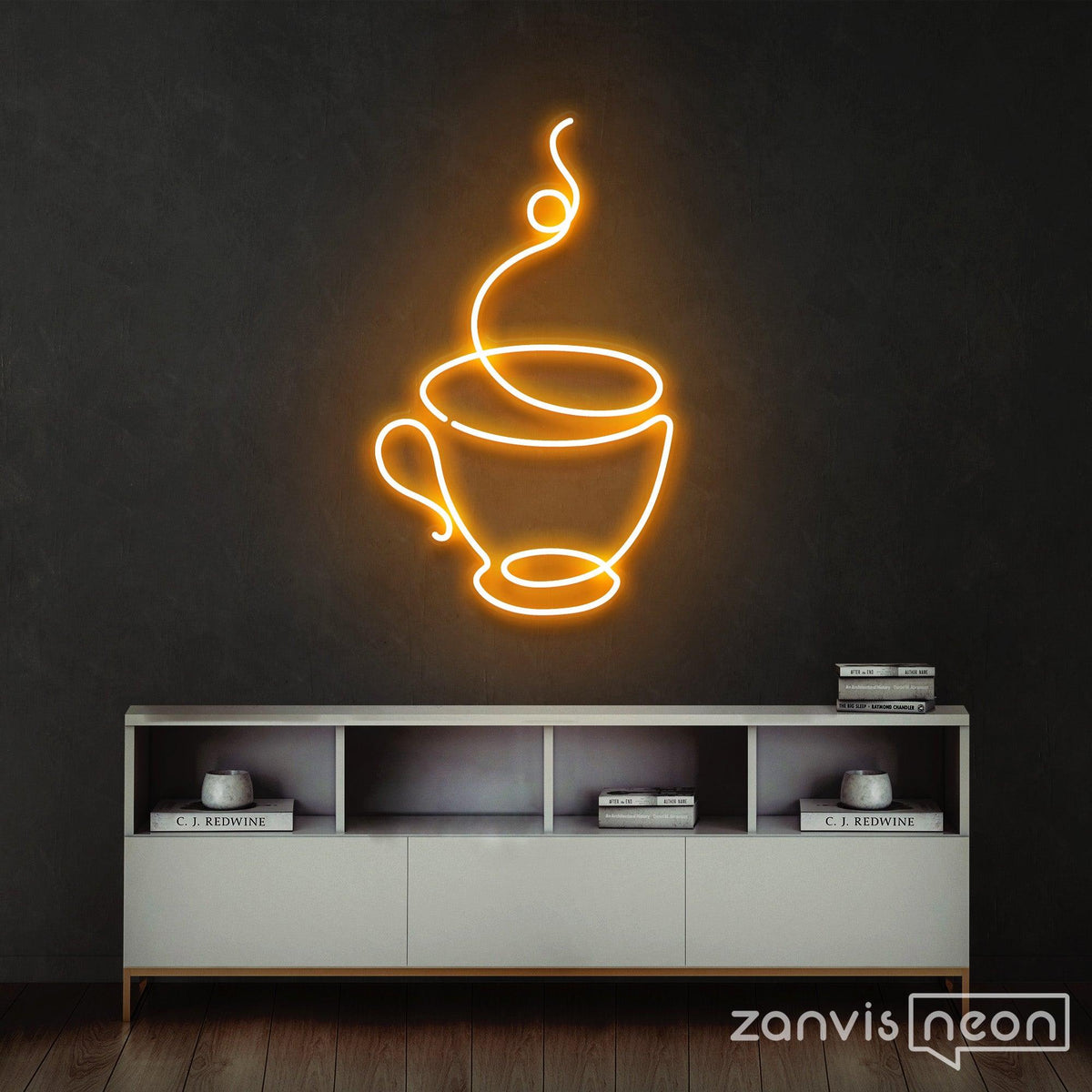Coffee Cup Neon Sign