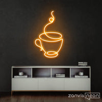 Coffee Cup Neon Sign