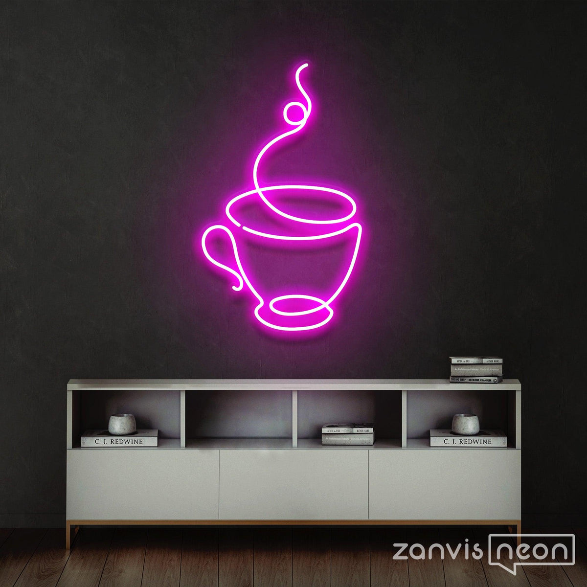 Coffee Cup Neon Sign