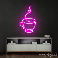 Coffee Cup Neon Sign