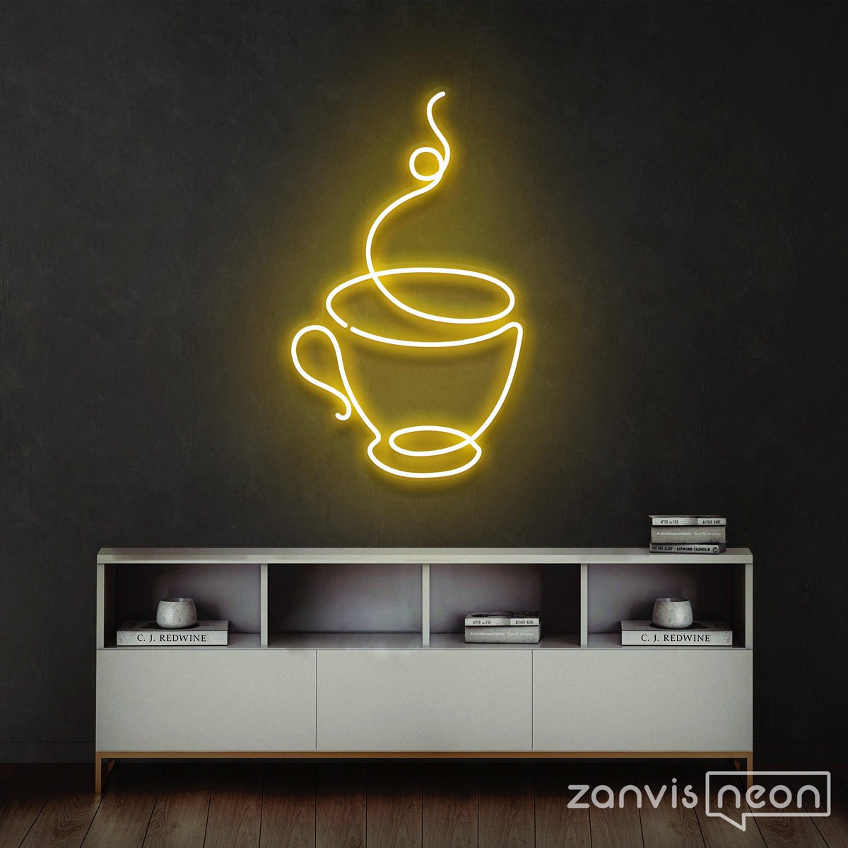 Coffee Cup Neon Sign