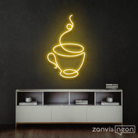 Coffee Cup Neon Sign