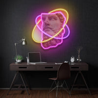 Colorful Sculpture Neon Acrylic Artwork
