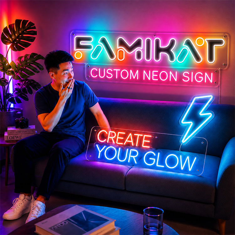 Business Logo Neon Sign